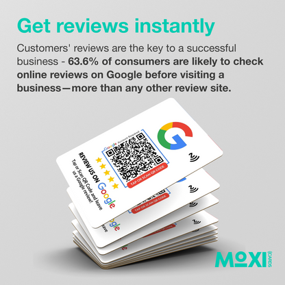 NFC Google Review Card - Single Sided