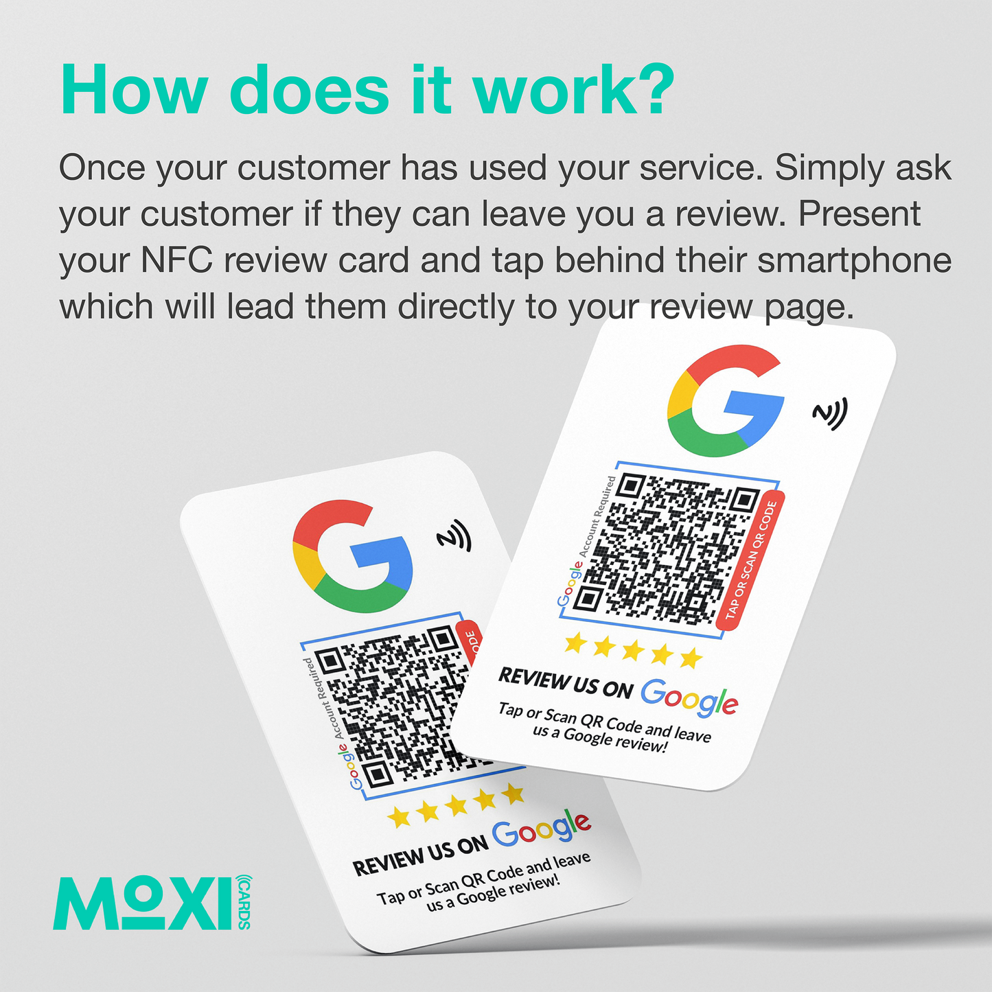 NFC Google Review Card - Single Sided