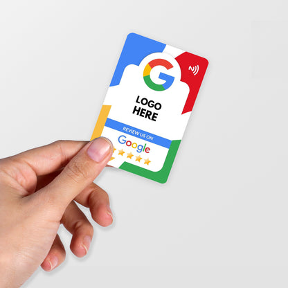 NFC Google Review Card - Single or Double Sided